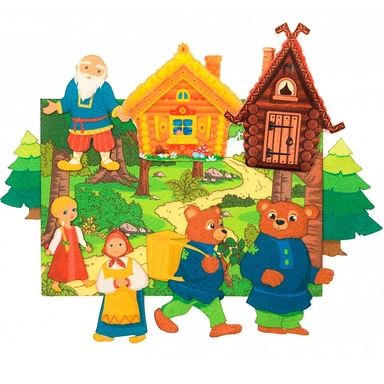 Игра Маша и медведь, фетр LIP1323