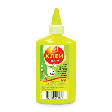 Клей ПВА-М 125 гр. 20С 1354-08 /ЛУЧ/