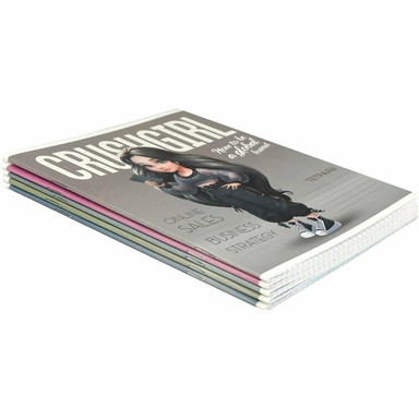 Тетрадь 18 л. клетка Фешн девочки 68527