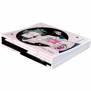 Тетрадь 48 л. клетка Аниме-подростки 68539