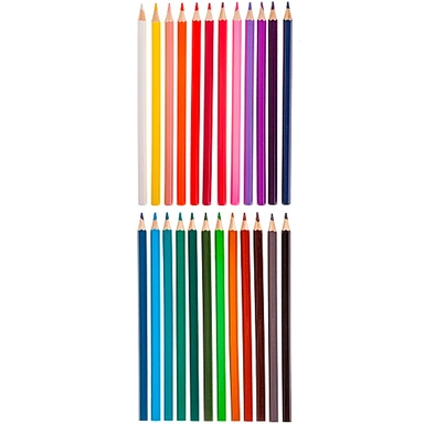 Карандаши цветные 24 цв. ECO Cross country CS_070889 Hatber