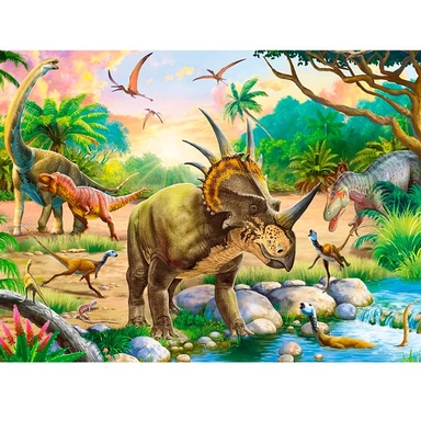 Пазл 120 Мир динозавров №53 П120-2011