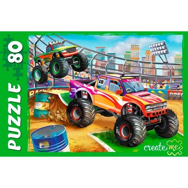 Пазл 80 Крутой вираж №17 Ф80-2005