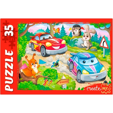 Пазл 35 Крутой вираж №2 П35-0109