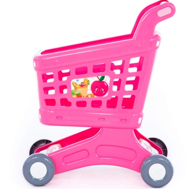 Тележка для маркета Натали розовая 91512 П-Е /2/