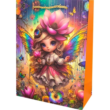 Пакет 18х24х8,5см Девочка 141V-864