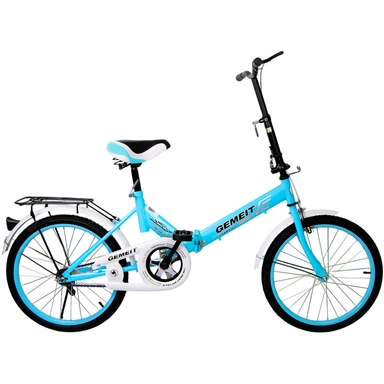 Велосипед двухколесный 20 голубой складной FG240624698R-3
