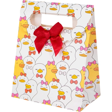 Пакет 15х12х7см с вырубной ручкой, звери 141V-969