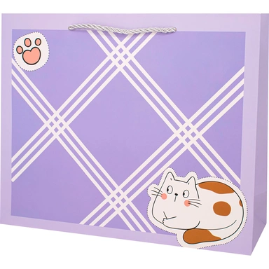 Пакет 32х26х10см кошка 141V-978