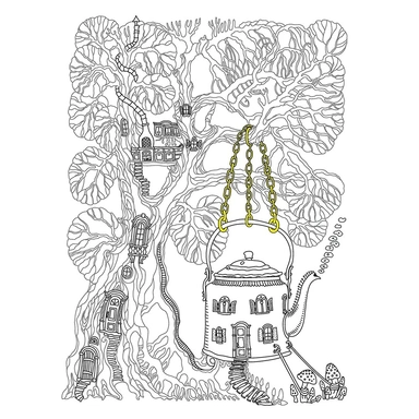 Раскраска с драконами. Как в старой сказке (фиолетовая с замком) 978-5-00141-793-4