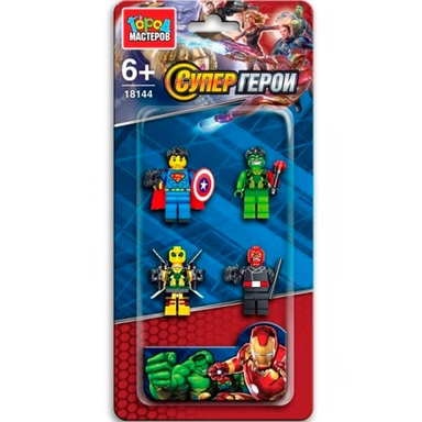 Город мастеров 18144-ZH фигурки супергерои - 4 шт.