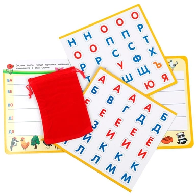 Книга Умка 9785506101185 Магнитный букварь Жукова М.А. Книга с магнитами