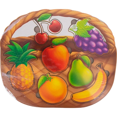 Деревянная Рамка вкладыш Корзинка с фруктами ОА-00000560 /Арбо/.