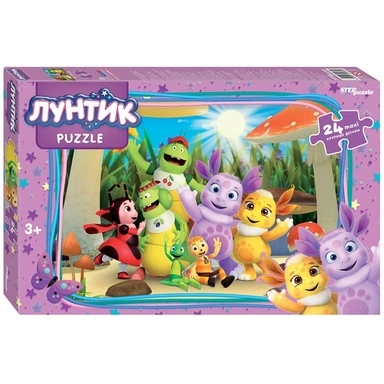 Пазл Макси 24 Лунтик (new 1) 90089 Степ /12/