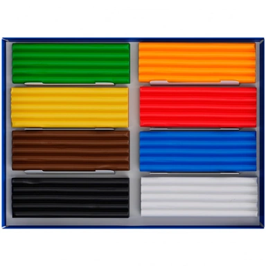 Пластилин 8цв Классический со стеком 160 гр. 281031 /ГАММА/