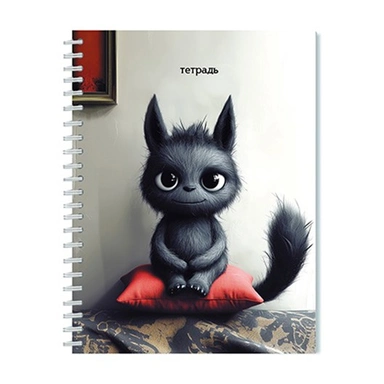 Тетрадь 40 л. линия Забавный чертенок С0155-01