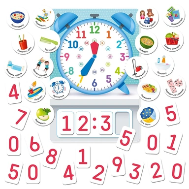 Игра Магнитная Учим время ET05-059