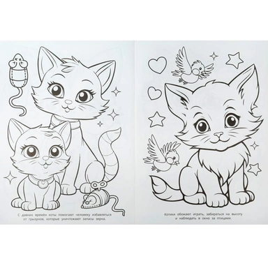 Раскраска 9785506101116 Ребятам о котятах