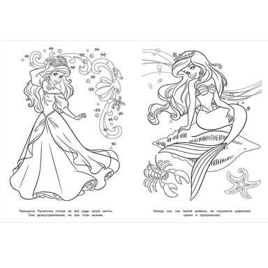 Раскраска 9785506104803 Сказочные принцессы