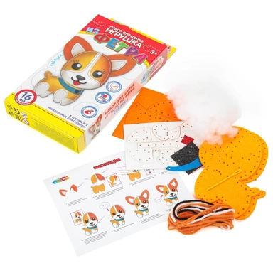 Набор для творчества Со стразами cобачка мульти арт FETR-120528