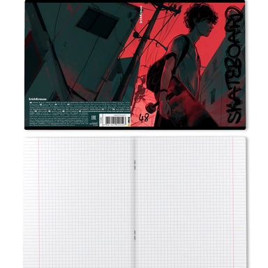 Тетрадь 48 л. клетка Mystery Guy ErichKrause 54252