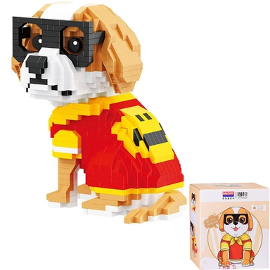 Конструктор 18393 Пес в очках в коробке