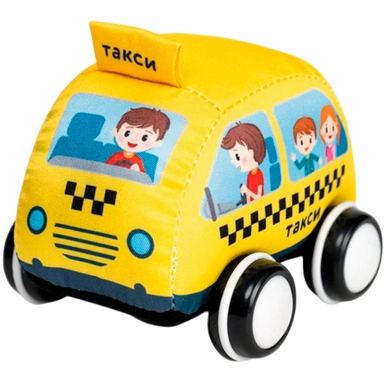 Автомобиль Машинка мягкая Такси 03105 /16/