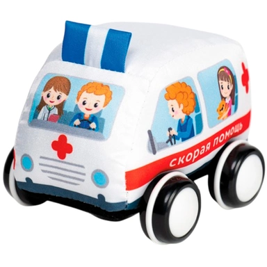 Автомобиль Машинка мягкая Скорая 03107 /16/
