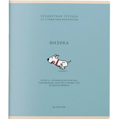 Тетрадь 48 л. клетка Ми-ни-Ми Физика 022532