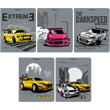 Тетрадь 48 л. клетка Экстрим 15004/5