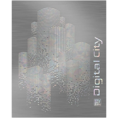 Тетрадь 48 л. клетка Sev Silver City Sev 11782/5