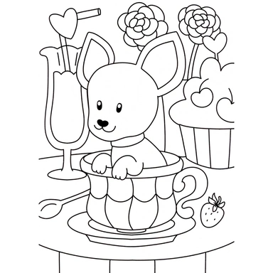 Разукрашка 978-5-378-34340-9 Кошечки и собачки