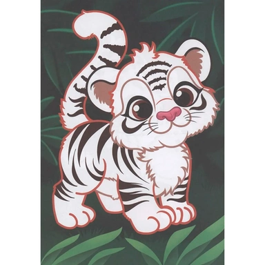 Раскраска 978-5-378-35503-7 Рисуем пальчиками. Милые пушистики