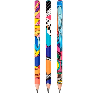Карандаш ч/г Абстракция ассорти 63688
