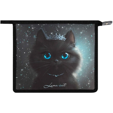 Папка для тетрадей на молнии 1 отделение Принцесса луна 69297