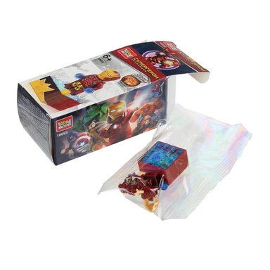 Город мастеров 18055-ZH фигурка супергерой, (светящийся кубик)