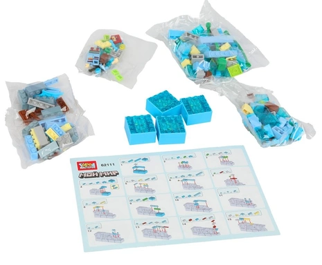 Город мастеров 62111-ZH мой мир (светящийся кубик), 185 дет.