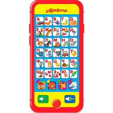 Мультиплеер Музыкальная азбука Красная 4630027295644