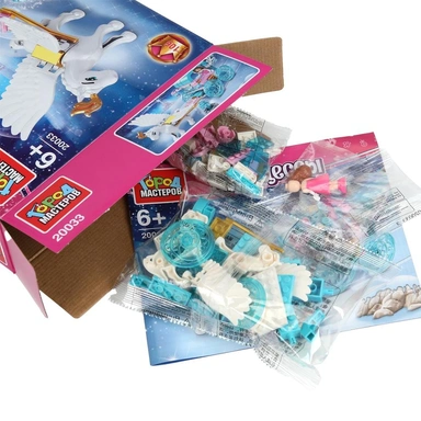 Город мастеров 20033-KK ледяная карета с пегасом, 100 дет.