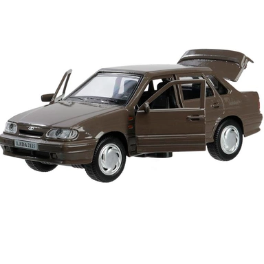 Модель 2115-12-SRBR ваз-2115 самара длина 12 см,серебристо-коричневый Технопарк  в кор.