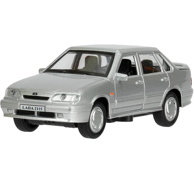 Модель 2115-12-SRGY-WOD ваз-2115 самара длина 12 см,двери,серебристо-серый Технопарк  в кор.