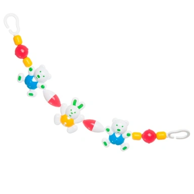 Погремушка подвеска для кроватки Веселый зоопарк 2с312 Аэлита /30/