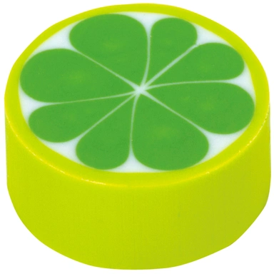 Ластик ПИФАГОР Лимончики, 27х27х12мм, цвет ассорти, круглый, 228720