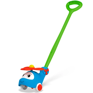 Каталка Вертолёт синий 02153