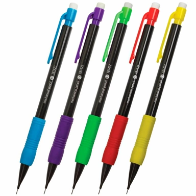 Карандаш ч/гр. механический 0,5 мм. STAFF College MP-422, ластик, рез.грип 181422