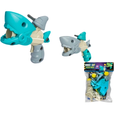 Конструктор 211 Пистолет с шариками в пакете