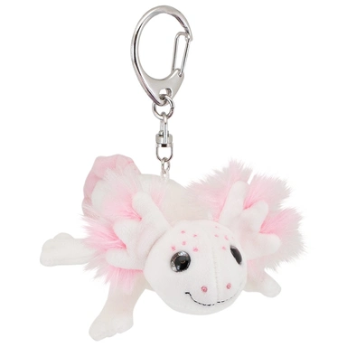 Брелок Аксолотль белый 16 см с метал. кольцом OT9005/16