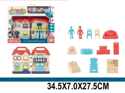 Дом 1376 с аксесс. в кор.