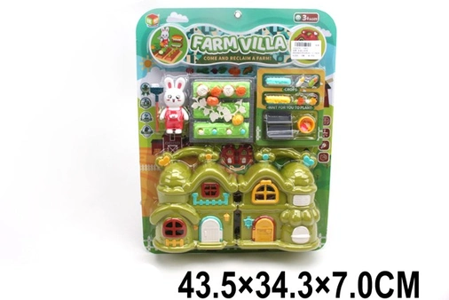 Игровой набор 5831 Зайчик с аксесс. на блист.