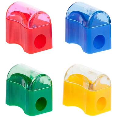 Точилка пластикСундучок 1 отверстие, контейнер, ассорти 186689 ArtSpace